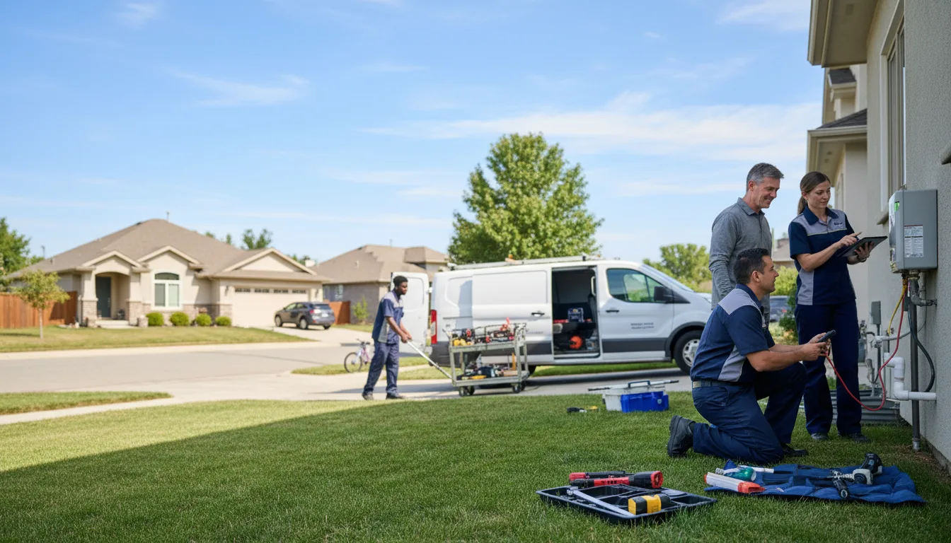 Tankless water heater service in Hanley Falls, MN